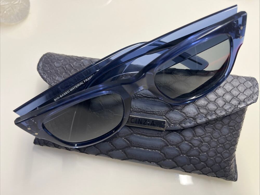 Ray-Ban Mega Wayfarer eyeglasses blue RB0840-S 51-21-145 3N W/case&cloth